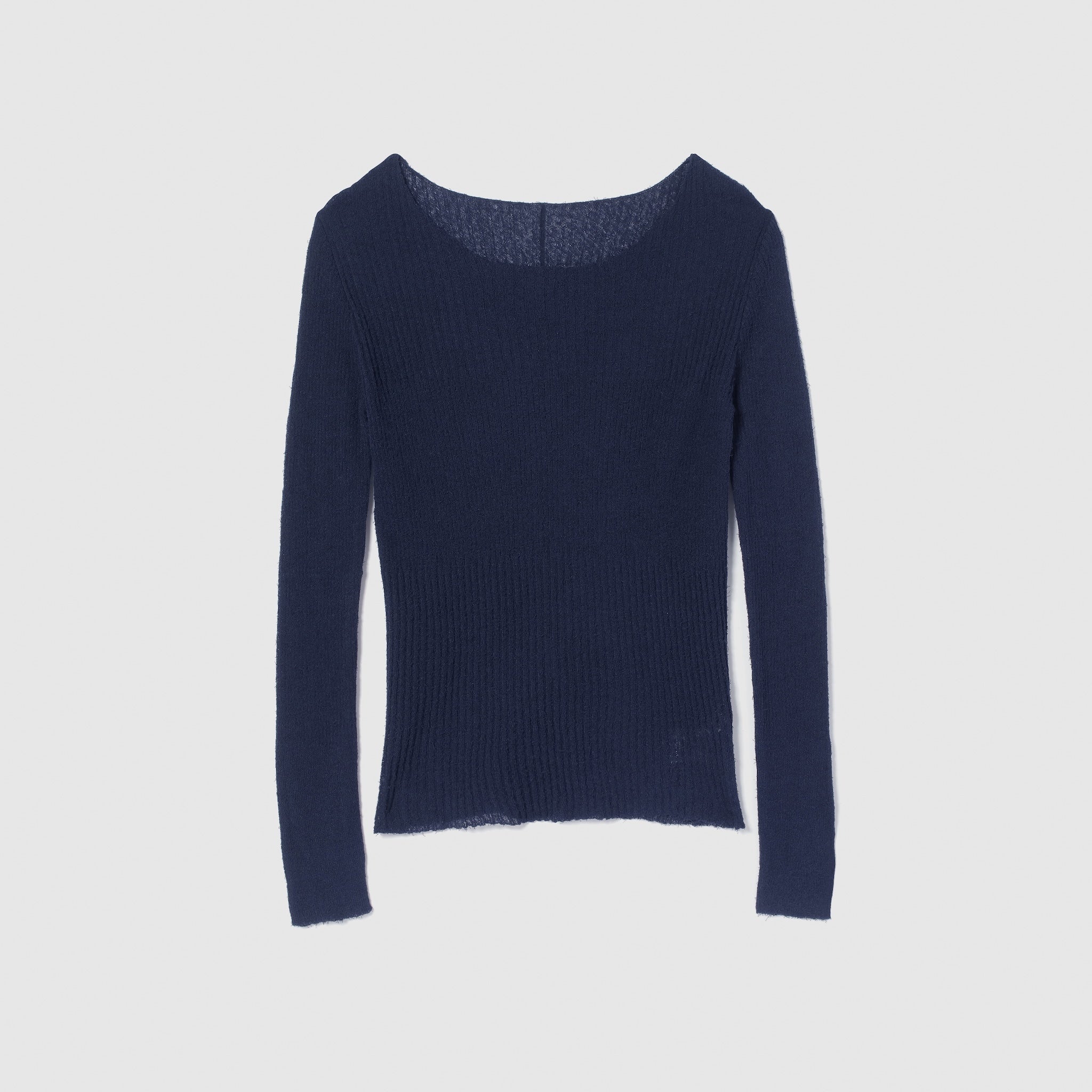 【美品】SeaRoomlynn Raccoon woolビスチェニット ネップシアービスチェラインRIBニット