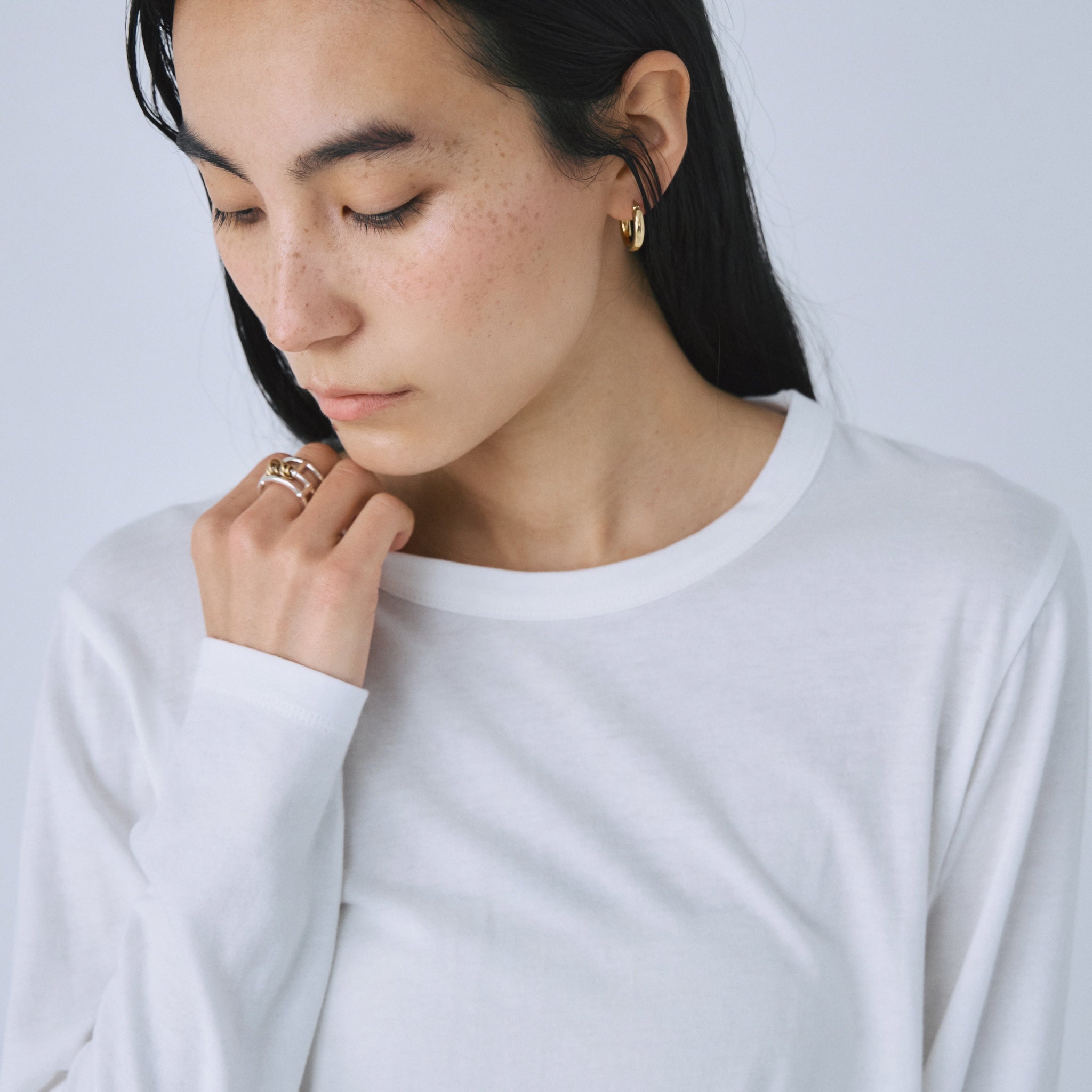 Cotton Modal Basic Long T-shirt