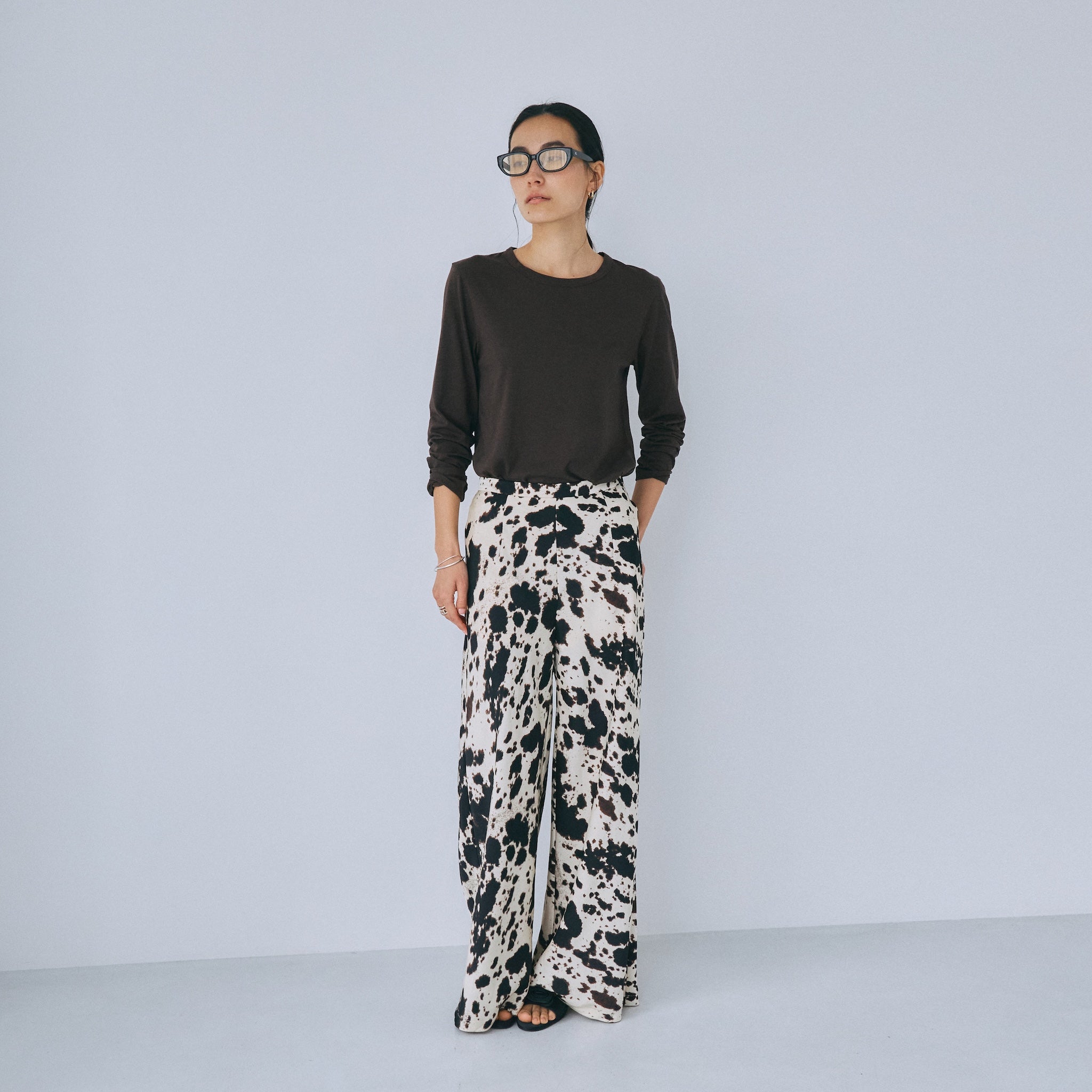 Cotton ModalベーシックロンT