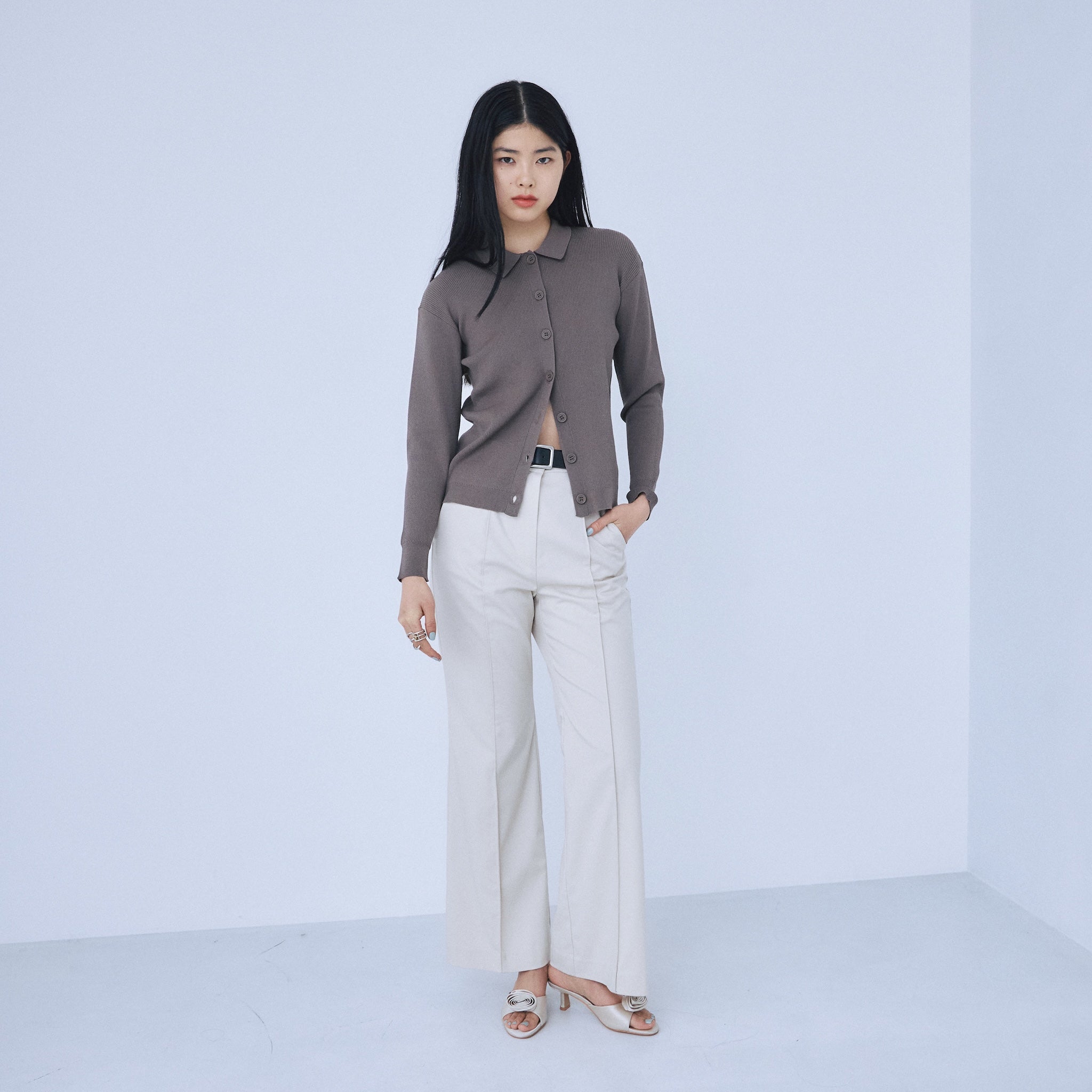 Stretch Twill Slim Pants