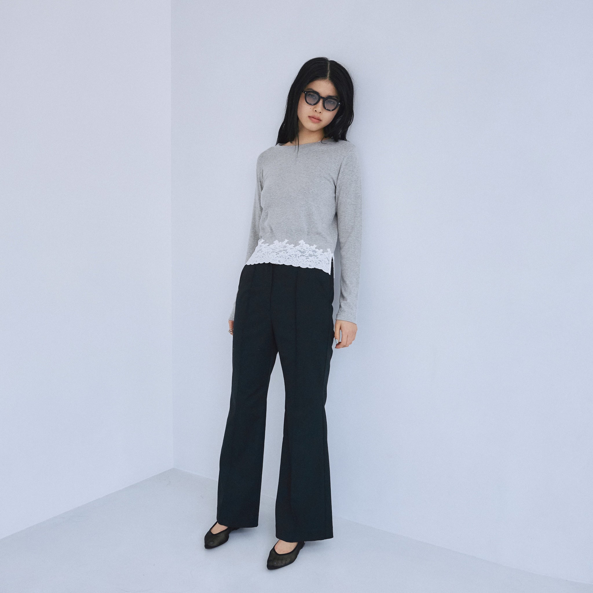 さっちんページ ストレッチツイルSlimパンツ