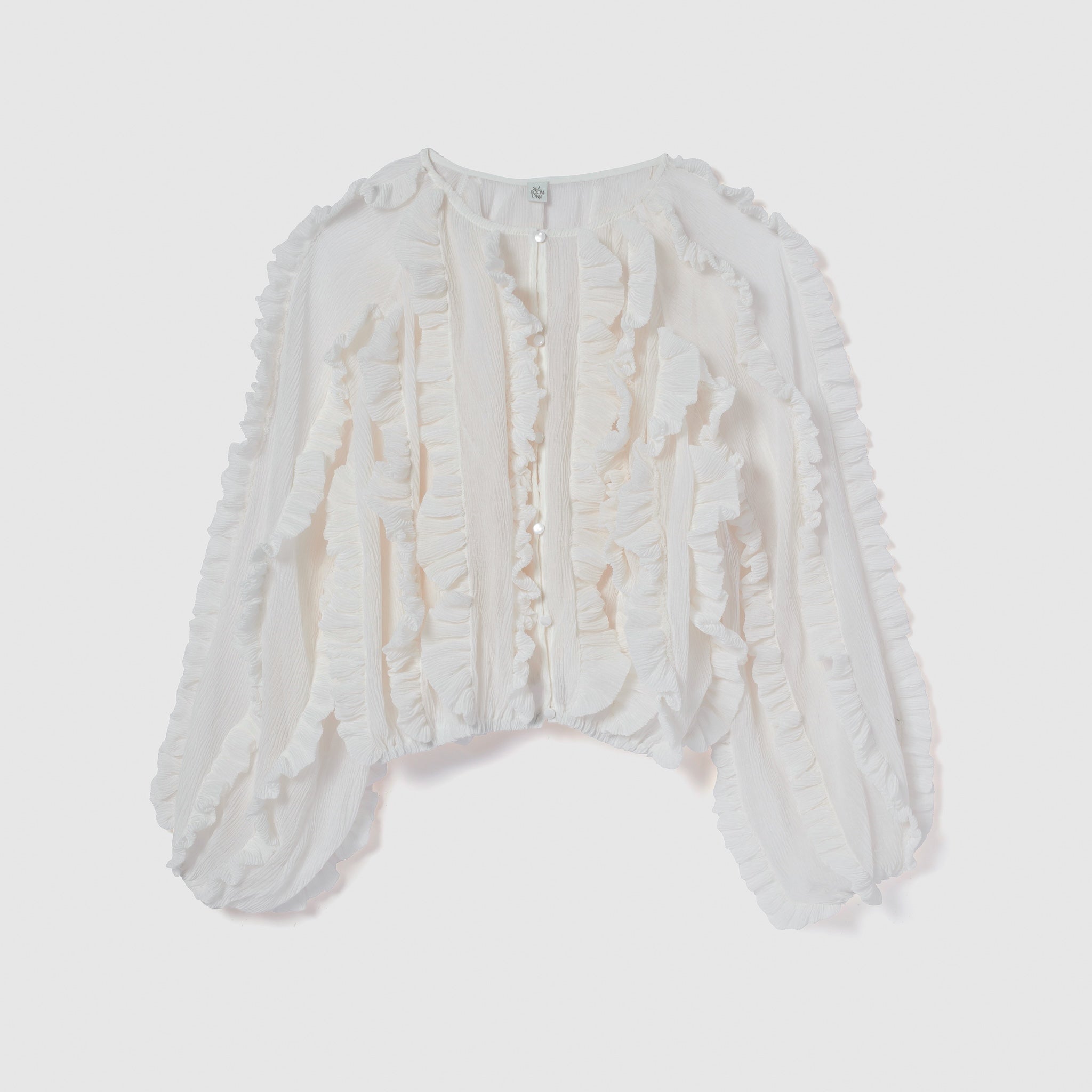 Random Fin ジョーゼットカーディガン