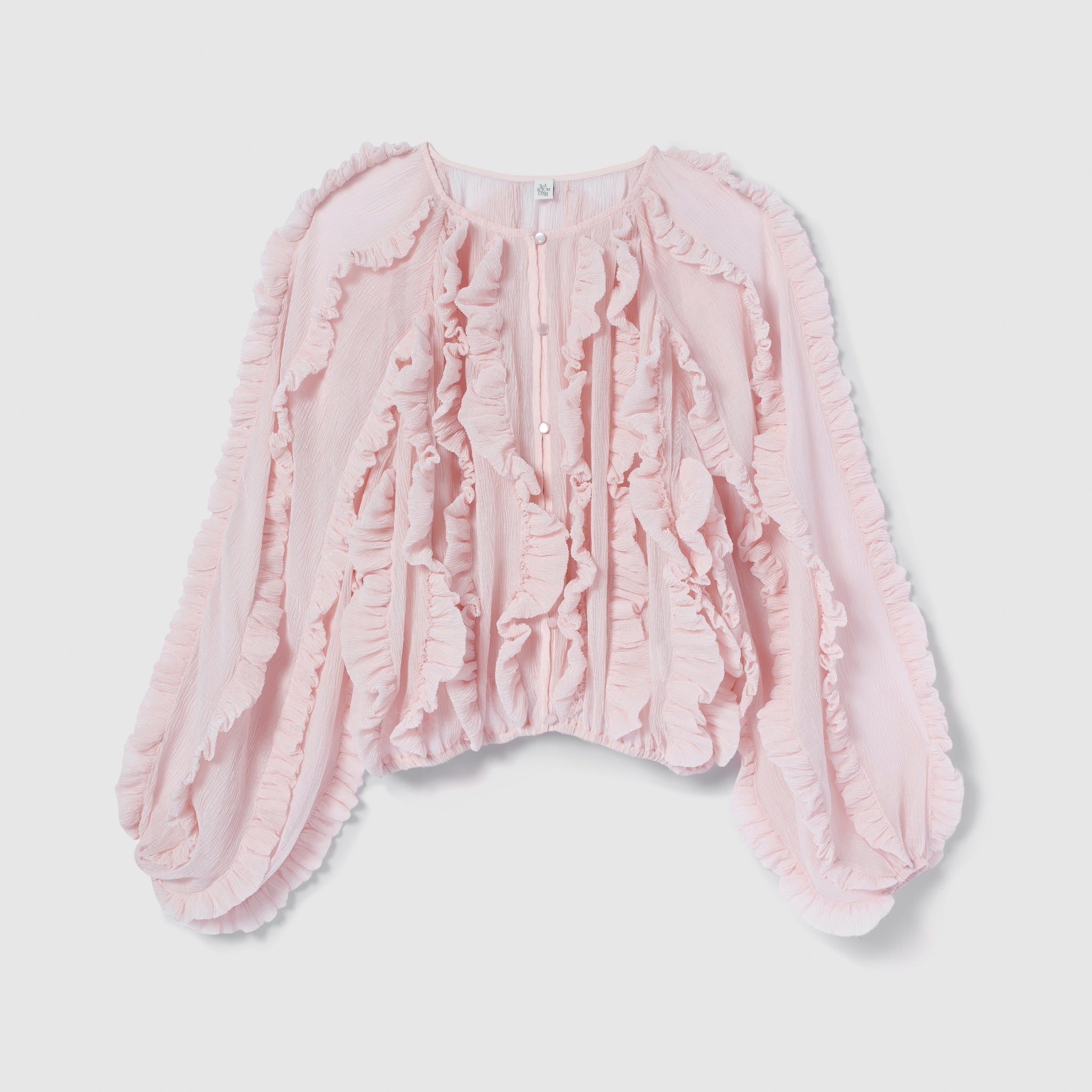 Random Fin ジョーゼットカーディガン