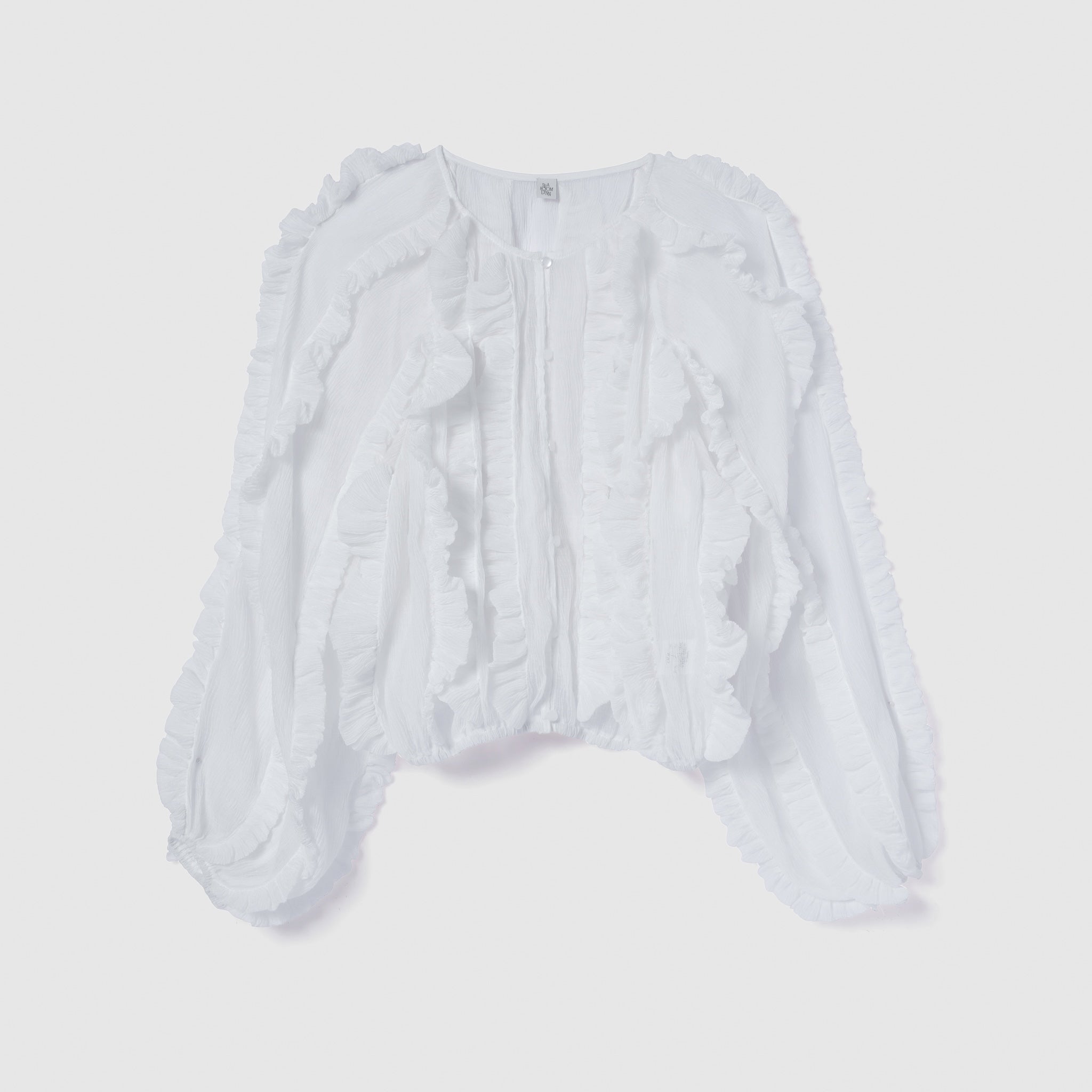 Random Fin ジョーゼットカーディガン