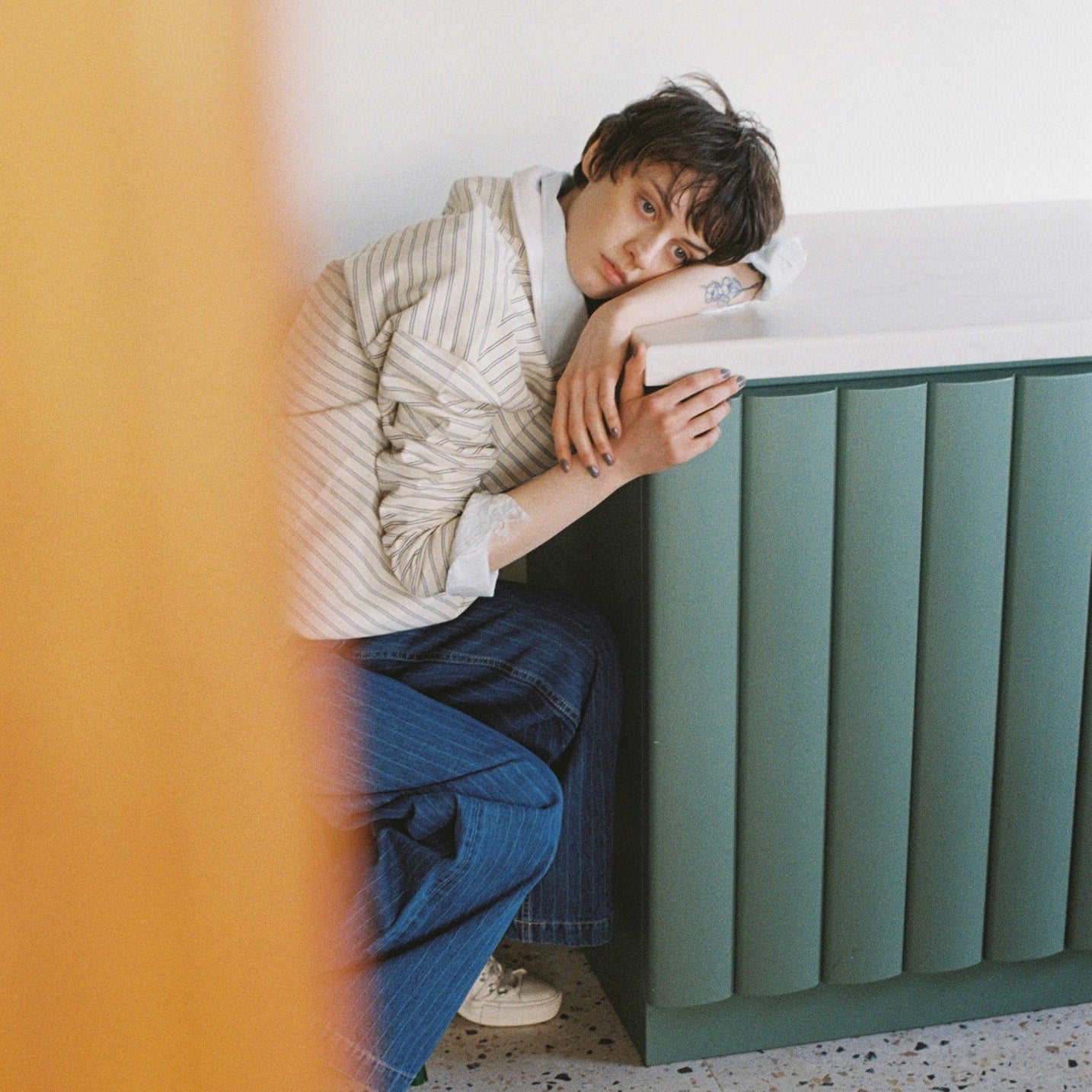 Random Border Rugby Shirt