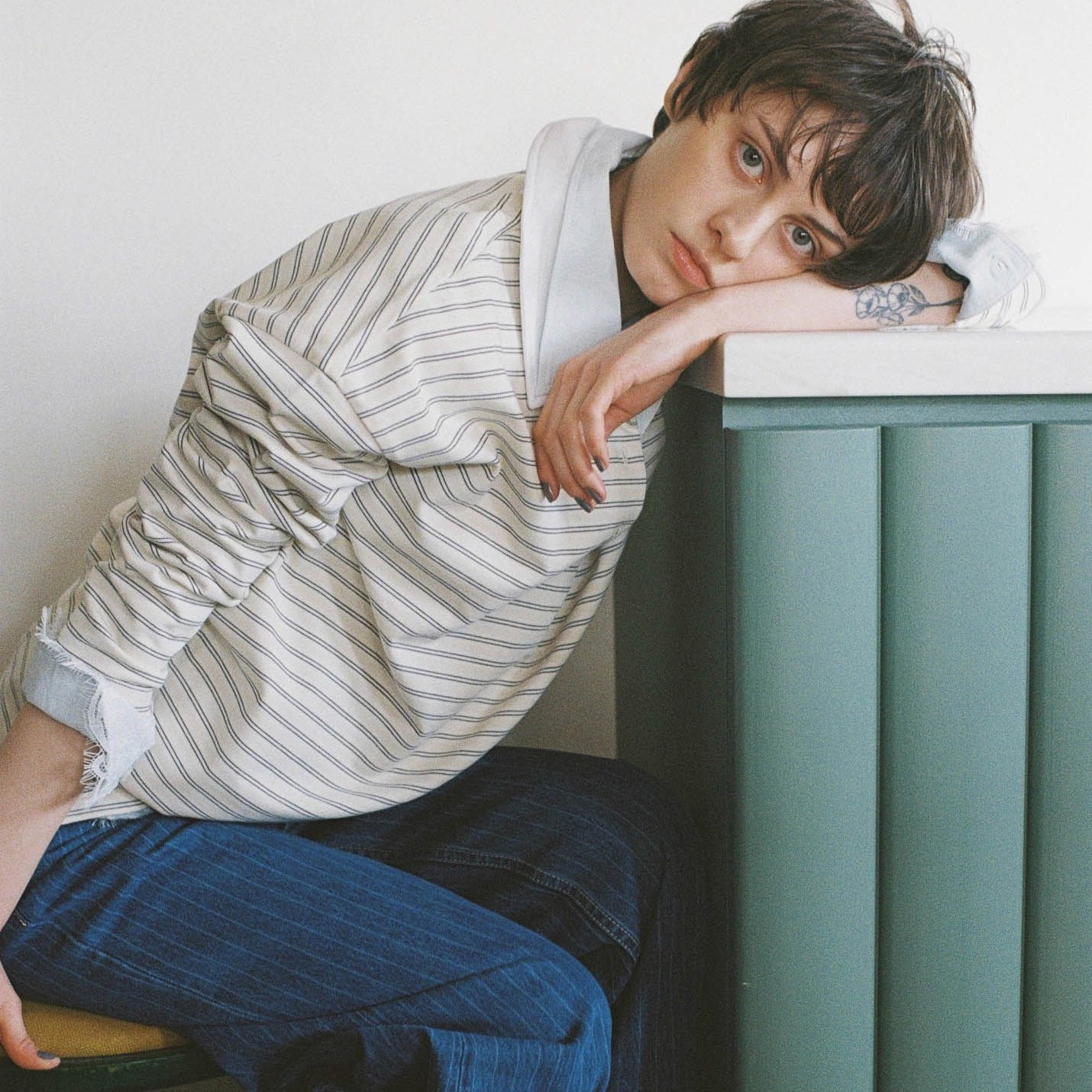 Random Border Rugby Shirt