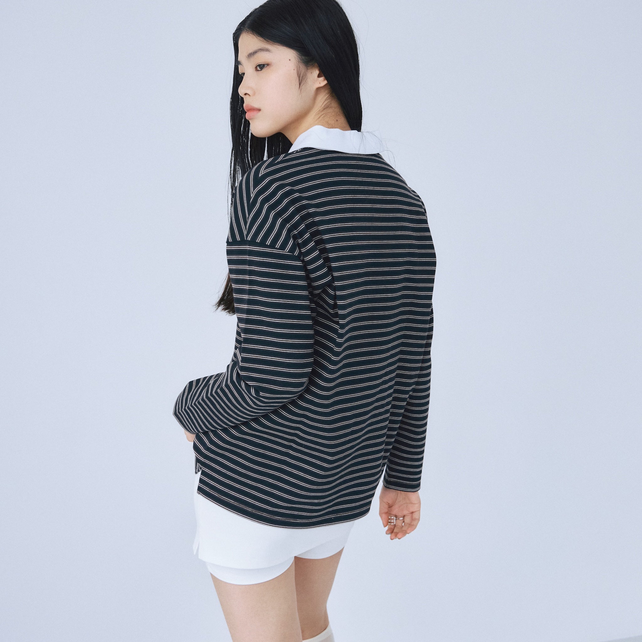 Random Border Rugby Shirt