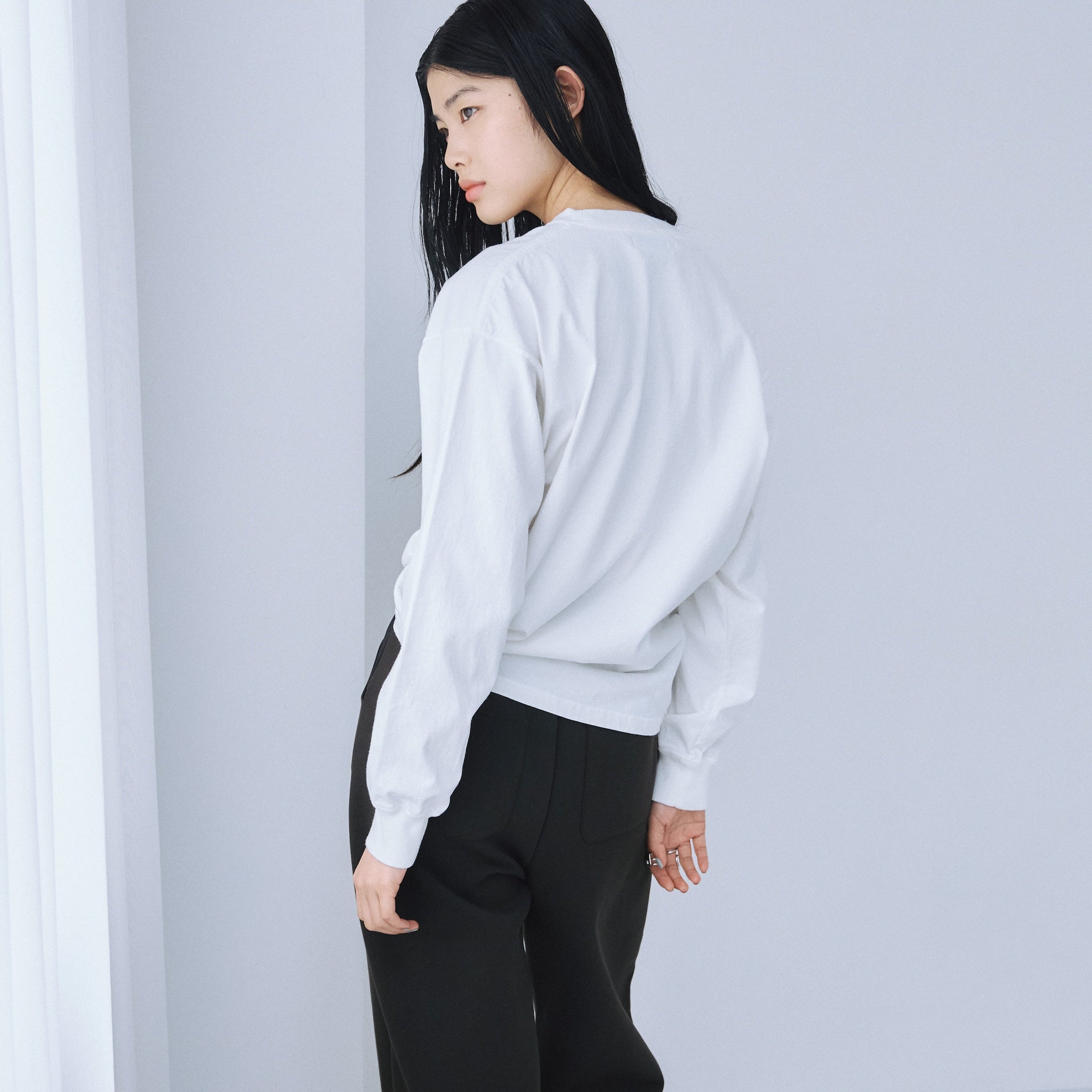 Paris Logo Long Sleeve Tee