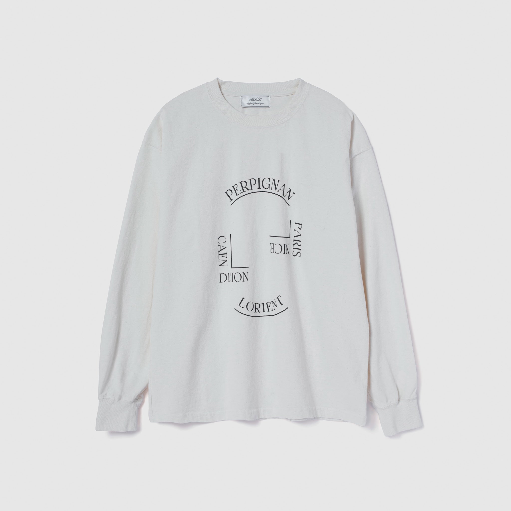 Paris LogoロングスリーブTee