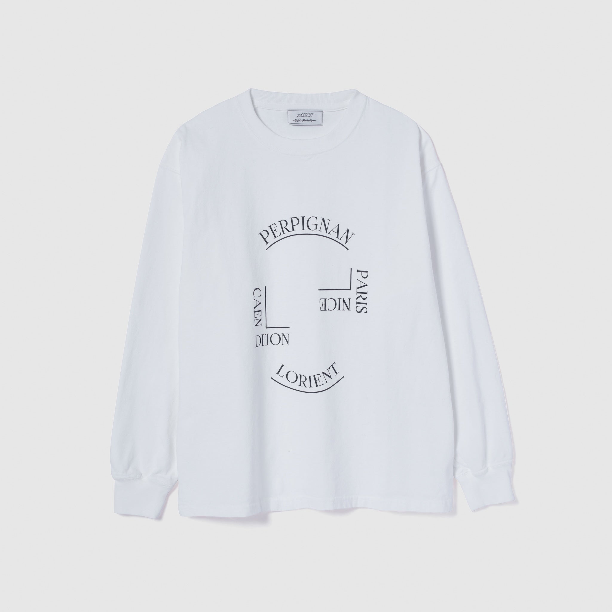 Paris Logo Long Sleeve Tee