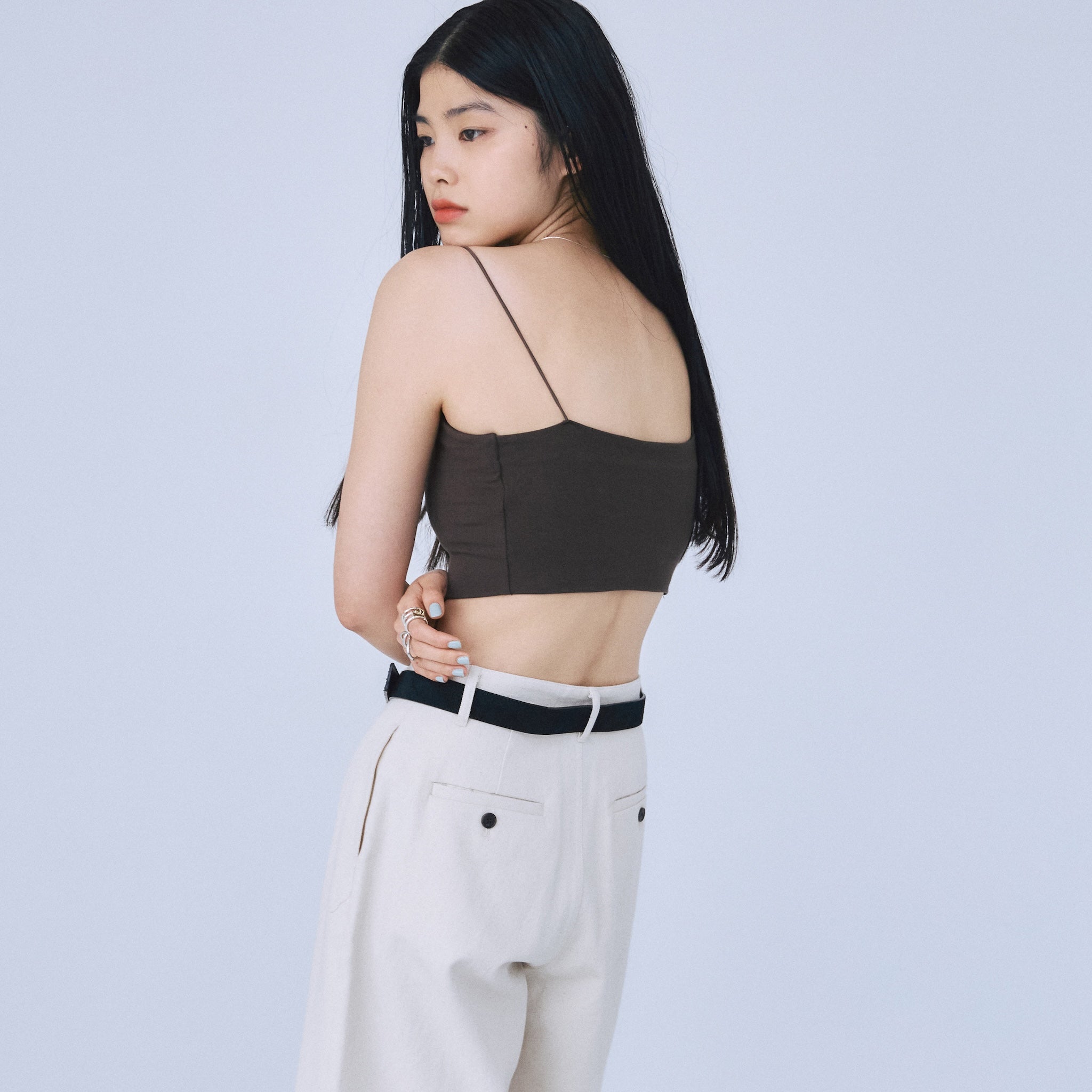 FitパッドマシュマロスパゲッティBRAキャミ