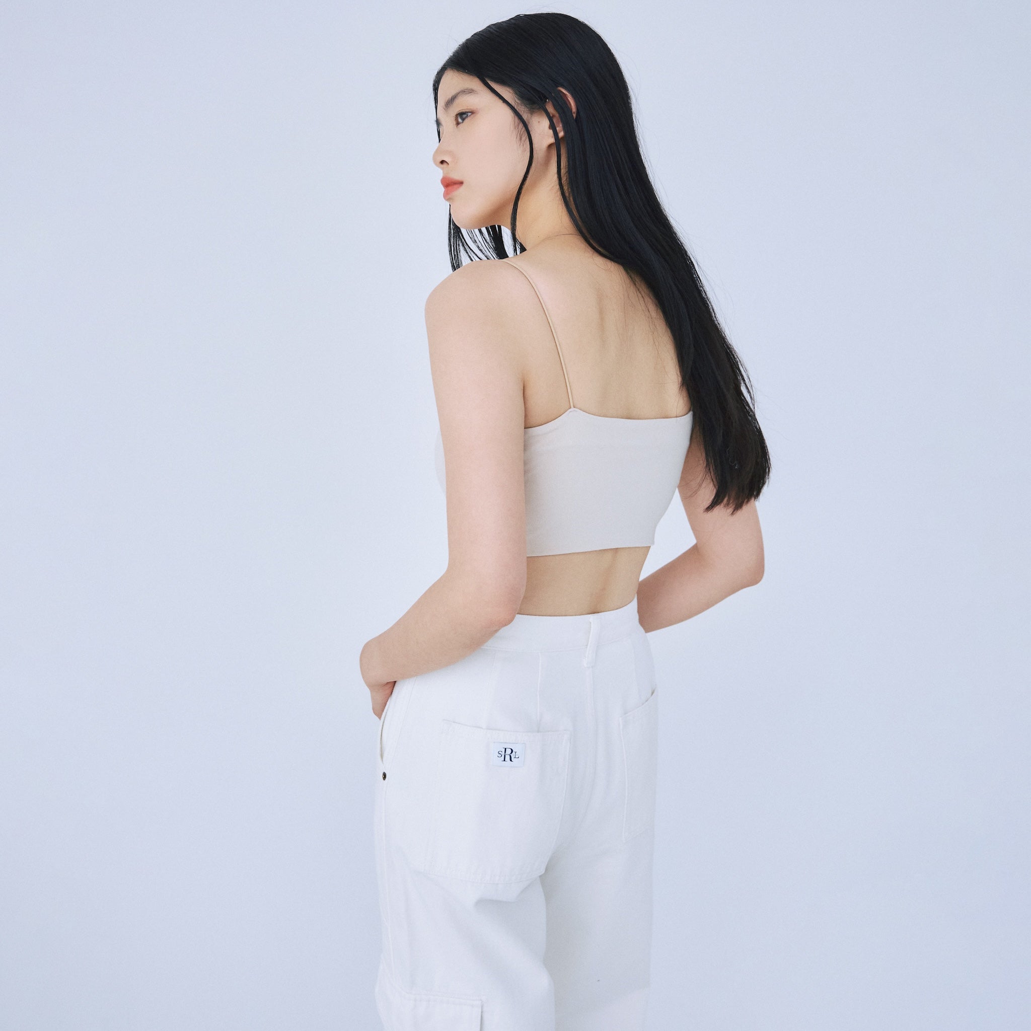 FitパッドマシュマロスパゲッティBRAキャミ