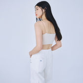 Fit Padded Marshmallow Spaghetti Bra Cami