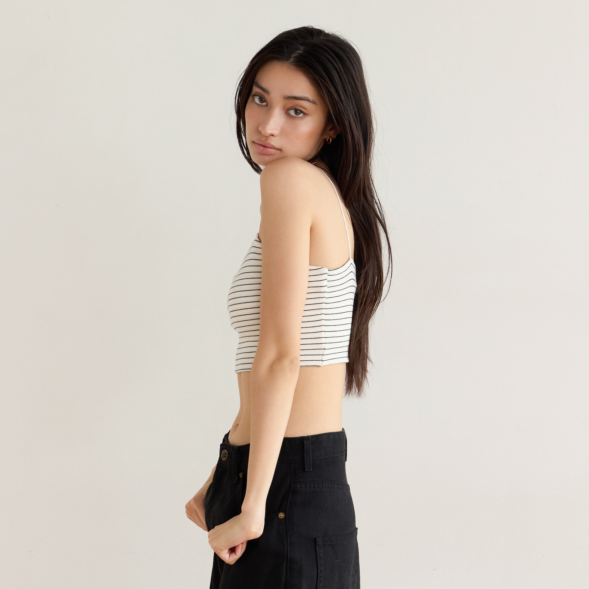 FitパッドマシュマロスパゲッティBRAキャミ