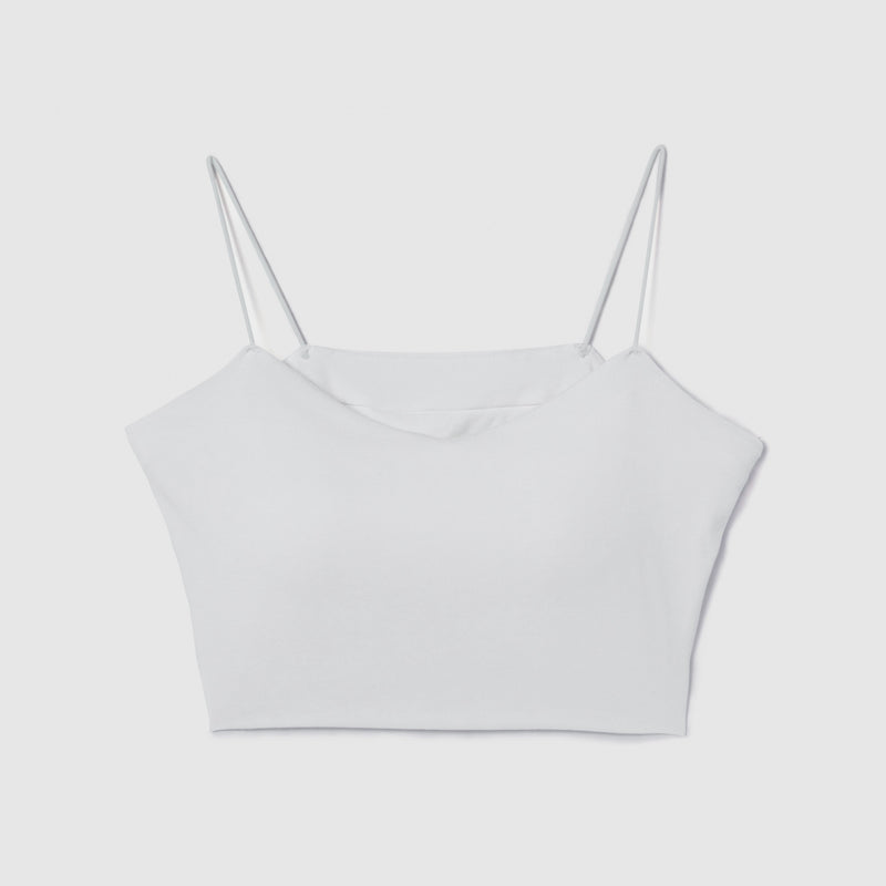 Fit Padded Marshmallow Spaghetti Bra Cami