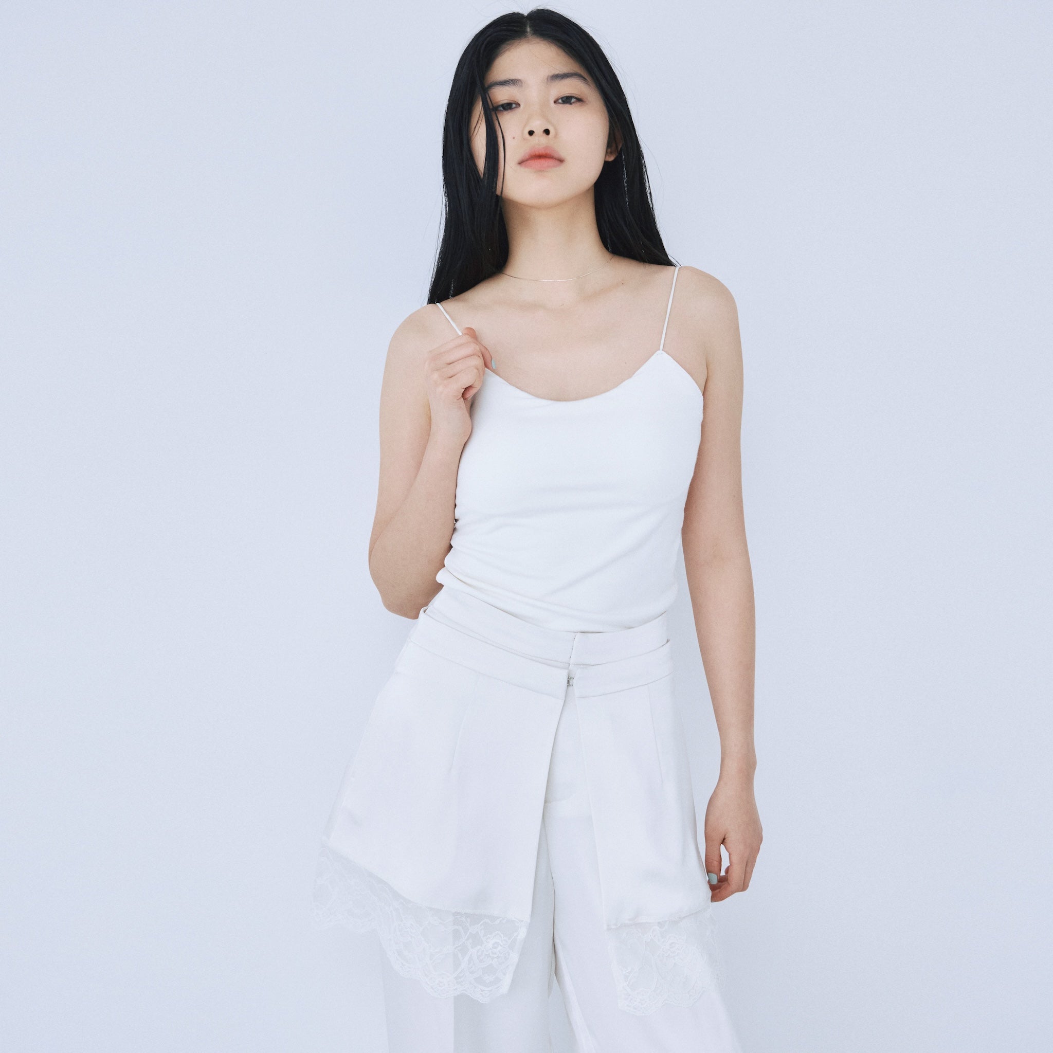 Fitパッドマシュマロスパゲッティキャミソール