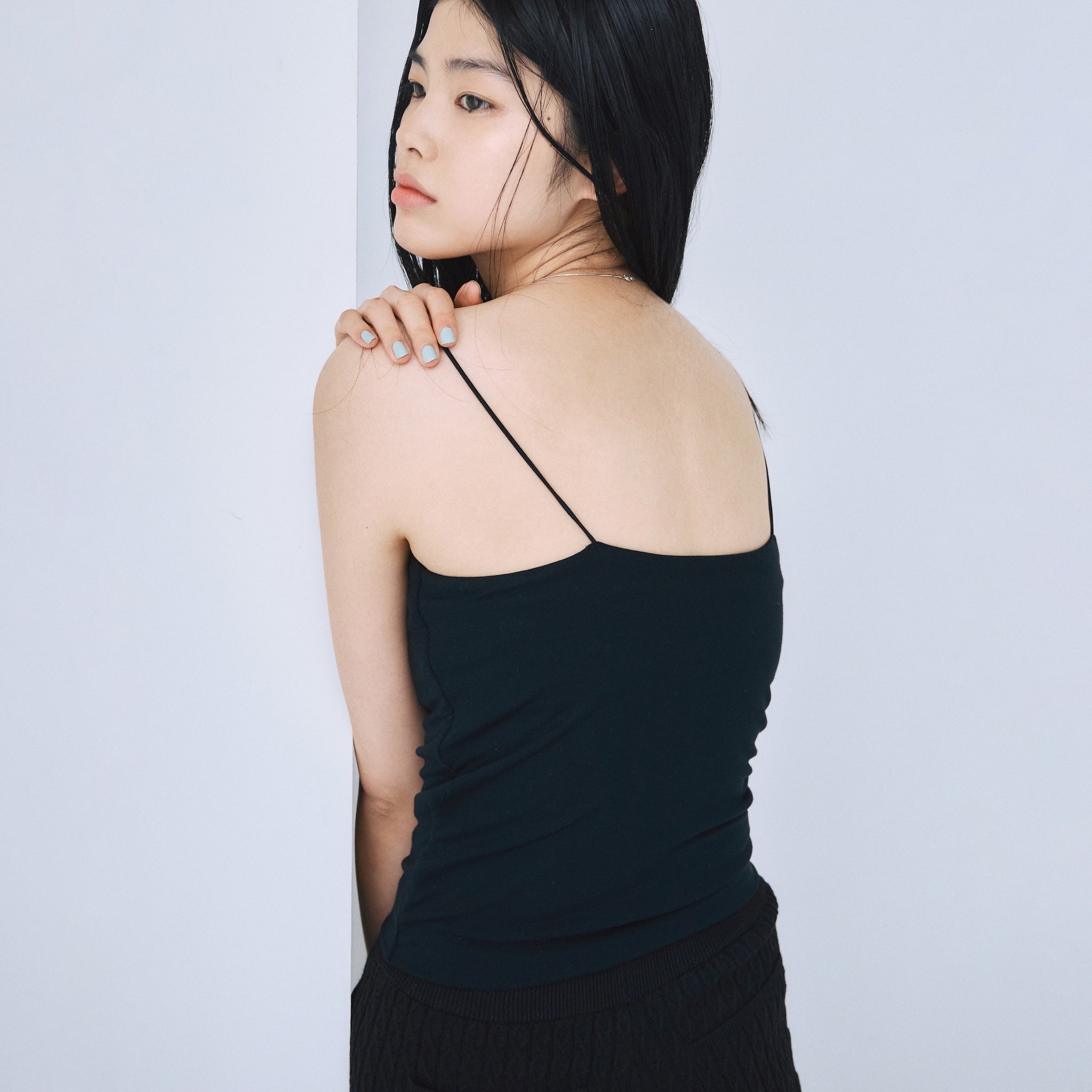 Fitパッドマシュマロスパゲッティキャミソール