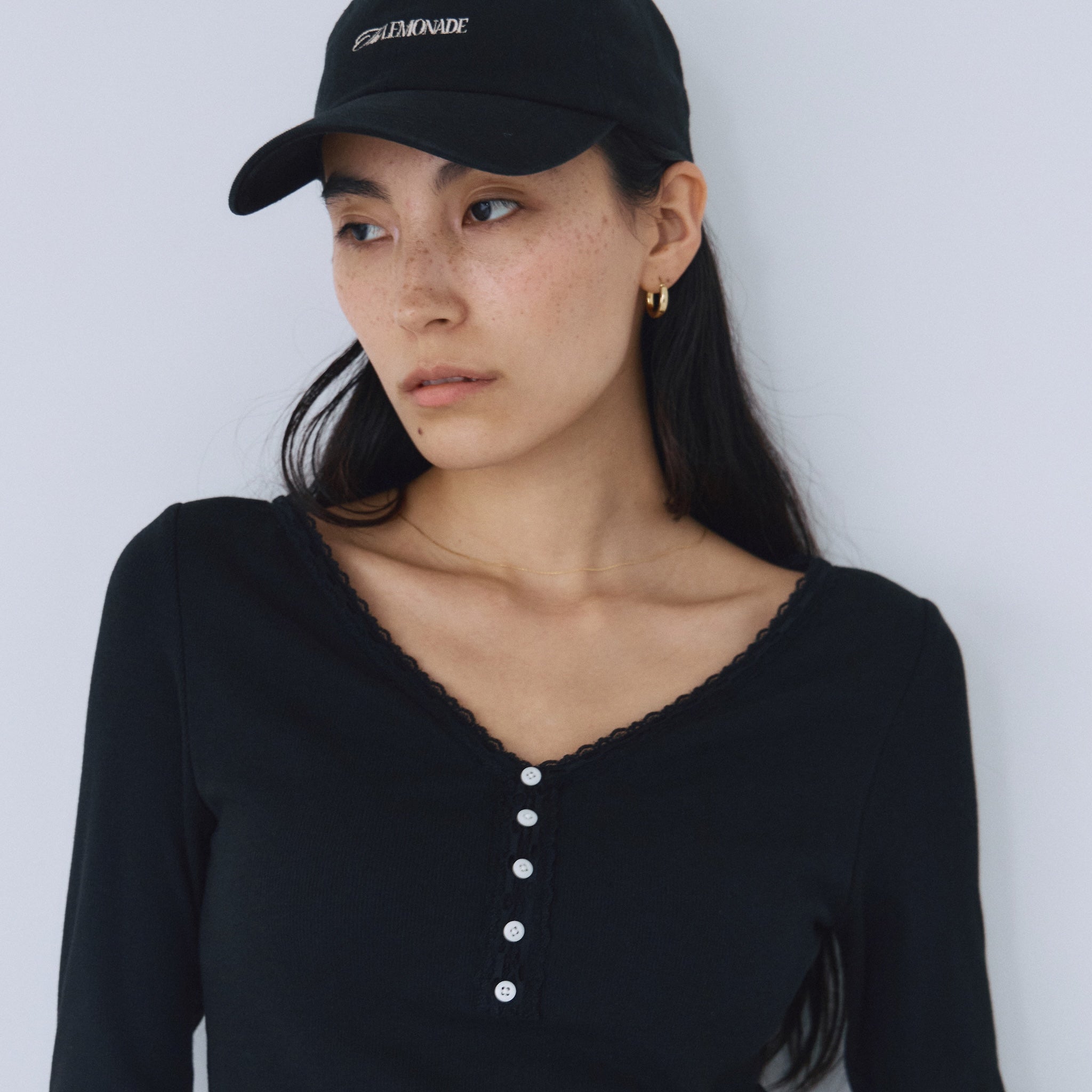 FitパッドマシュマロSoft RIBロングスリーブ