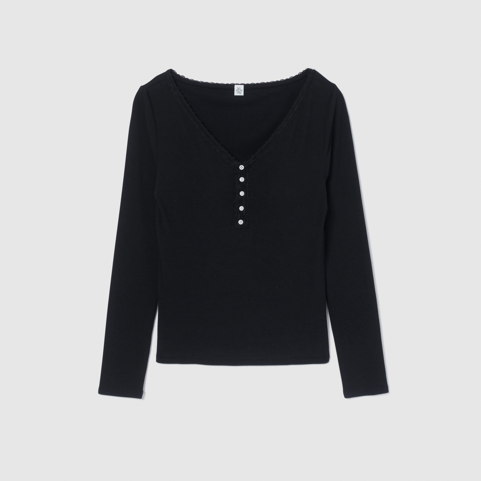 FitパッドマシュマロSoft RIBロングスリーブ