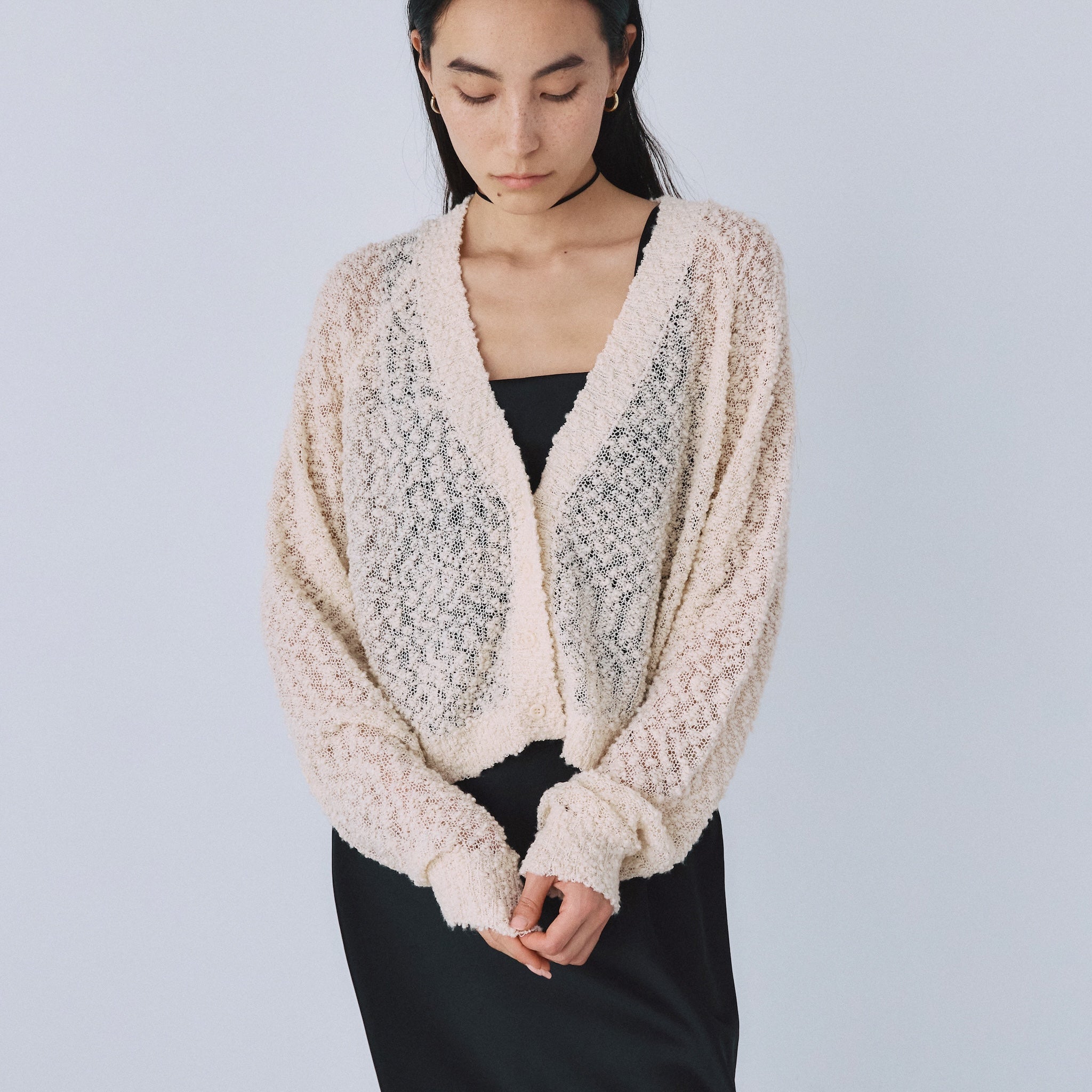 シアースラブルーズカーディガン