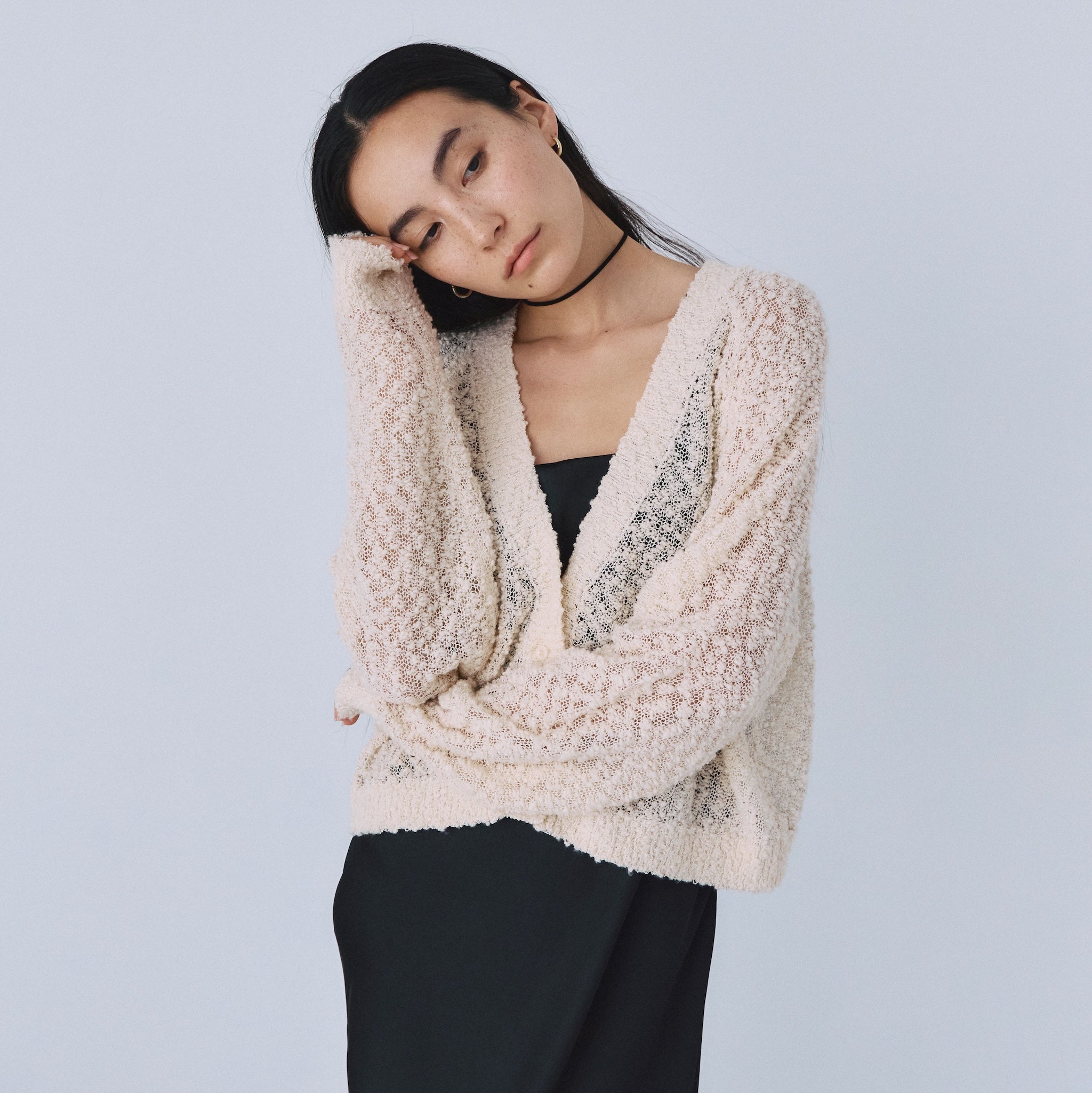 シアースラブルーズカーディガン