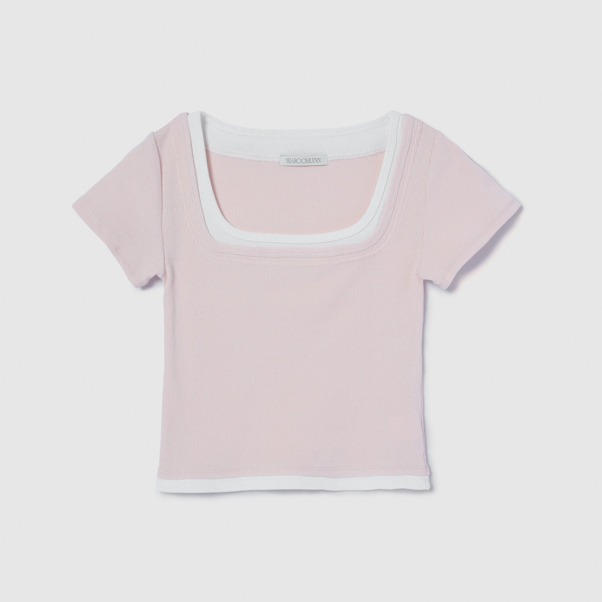 C/L Fluffy レイヤードライクTシャツ
