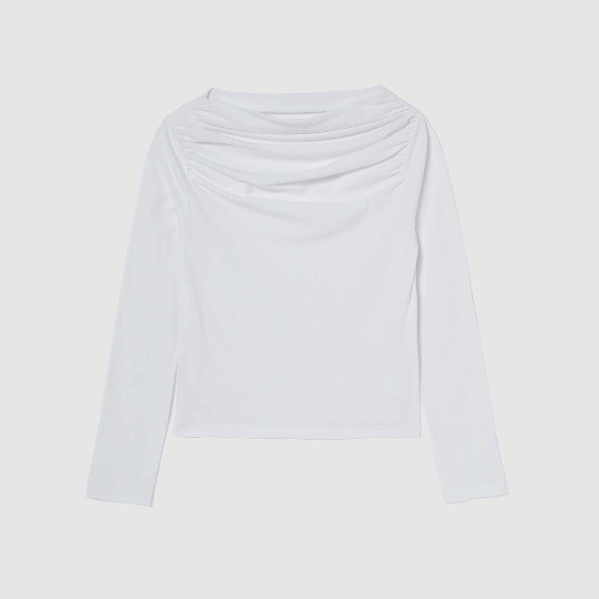 2wayネックテコルテロングスリーブ ナッツ FREE 2wayネックデコルテロングスリーブ
