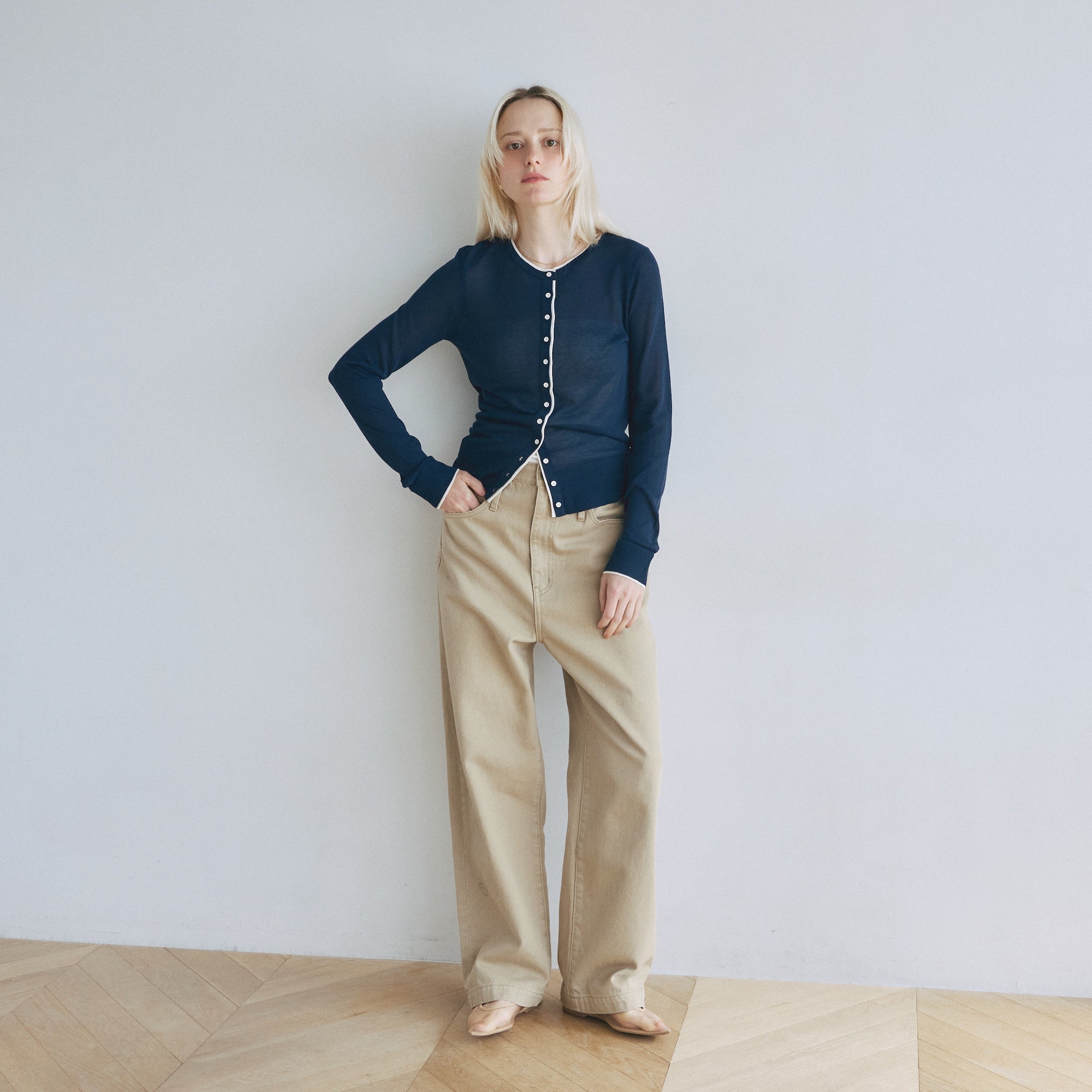 Airy Touch Knit Cardigan