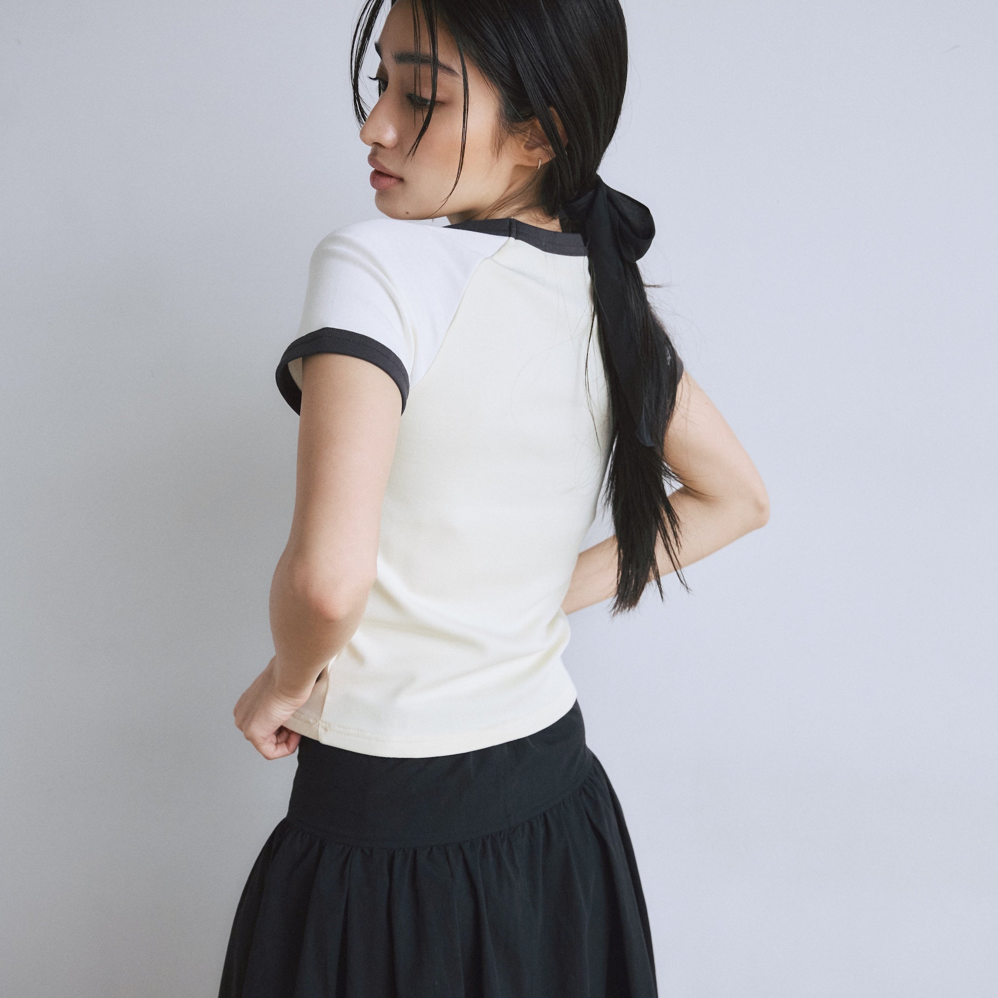 Multicolor Raglan T-shirt