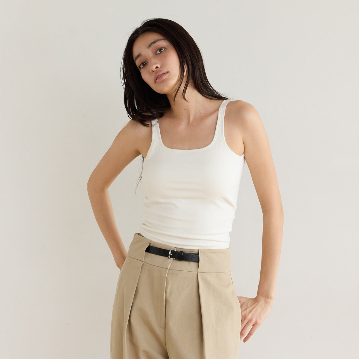 Fit Pad Marshmallow BRA Tank