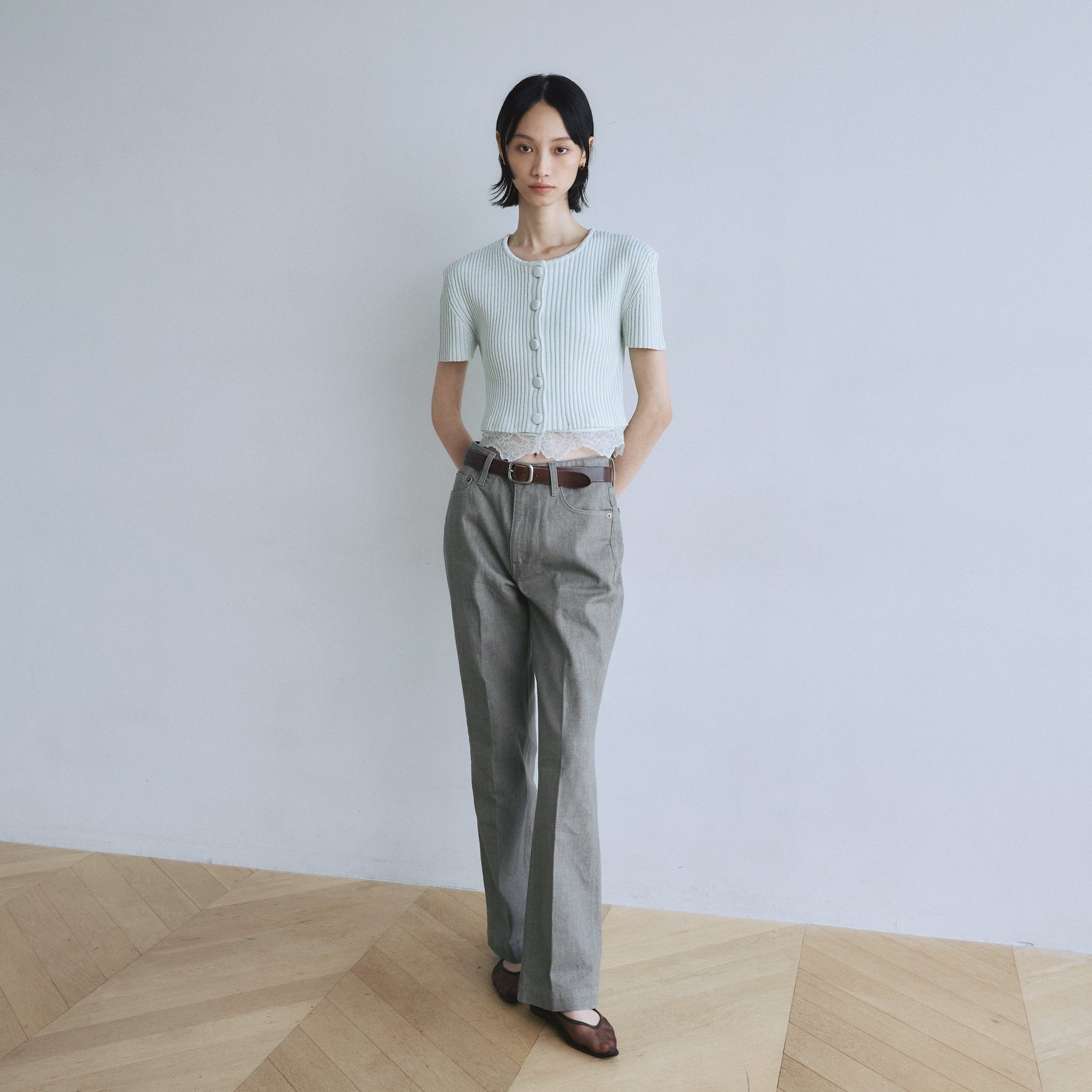 カーディガン littlesuzie 2way Milanlib Knit little $uzie》2way Milanlib Knit - メルカリ