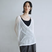 Noble silk loose top