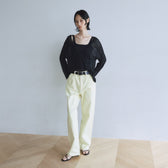 Noble silk loose top