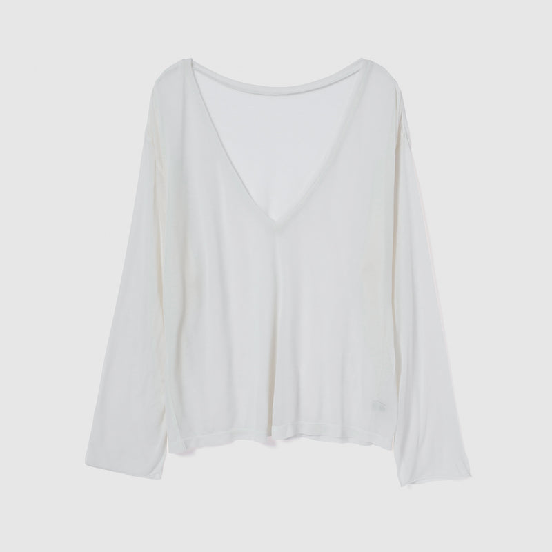 Noble silk loose top