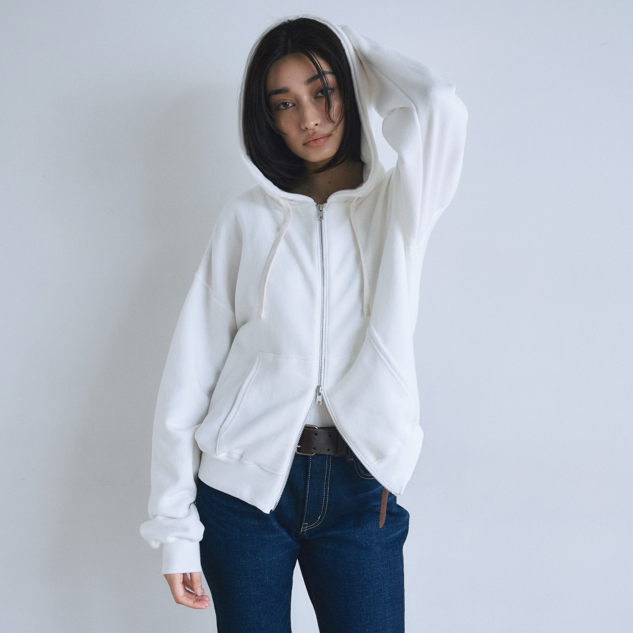 Volume Sweat Zipフーディー　searoomlynn Volume Sweat Big Zipフーディー
