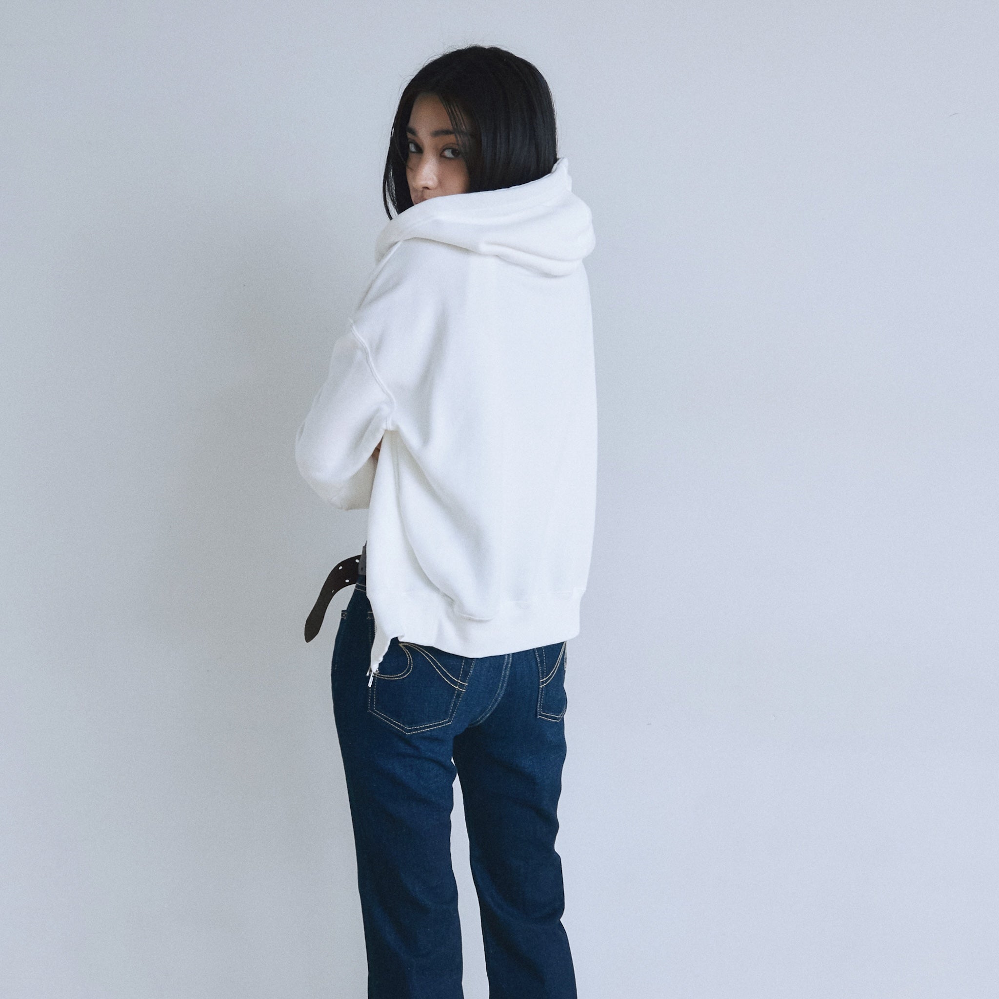 Light Cotton Sweat Zip フーディー Light Cotton Sweat Zip フーディー