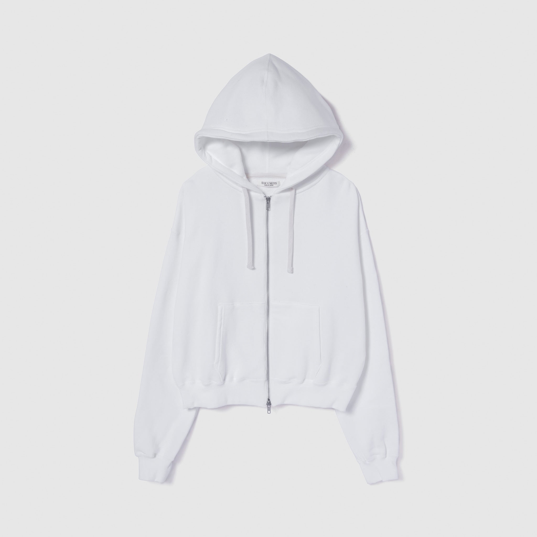 Light Cotton Sweat Zip フーディー
