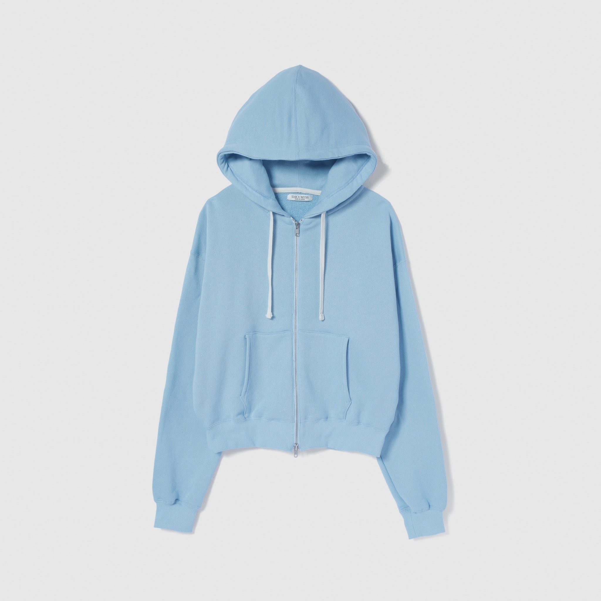 Light Cotton Sweat Zip フーディー