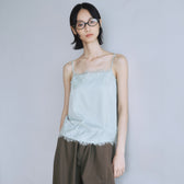 Padded Lacy Satin Camisole