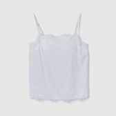 Padded Lacy Satin Camisole