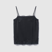 Padded Lacy Satin Camisole