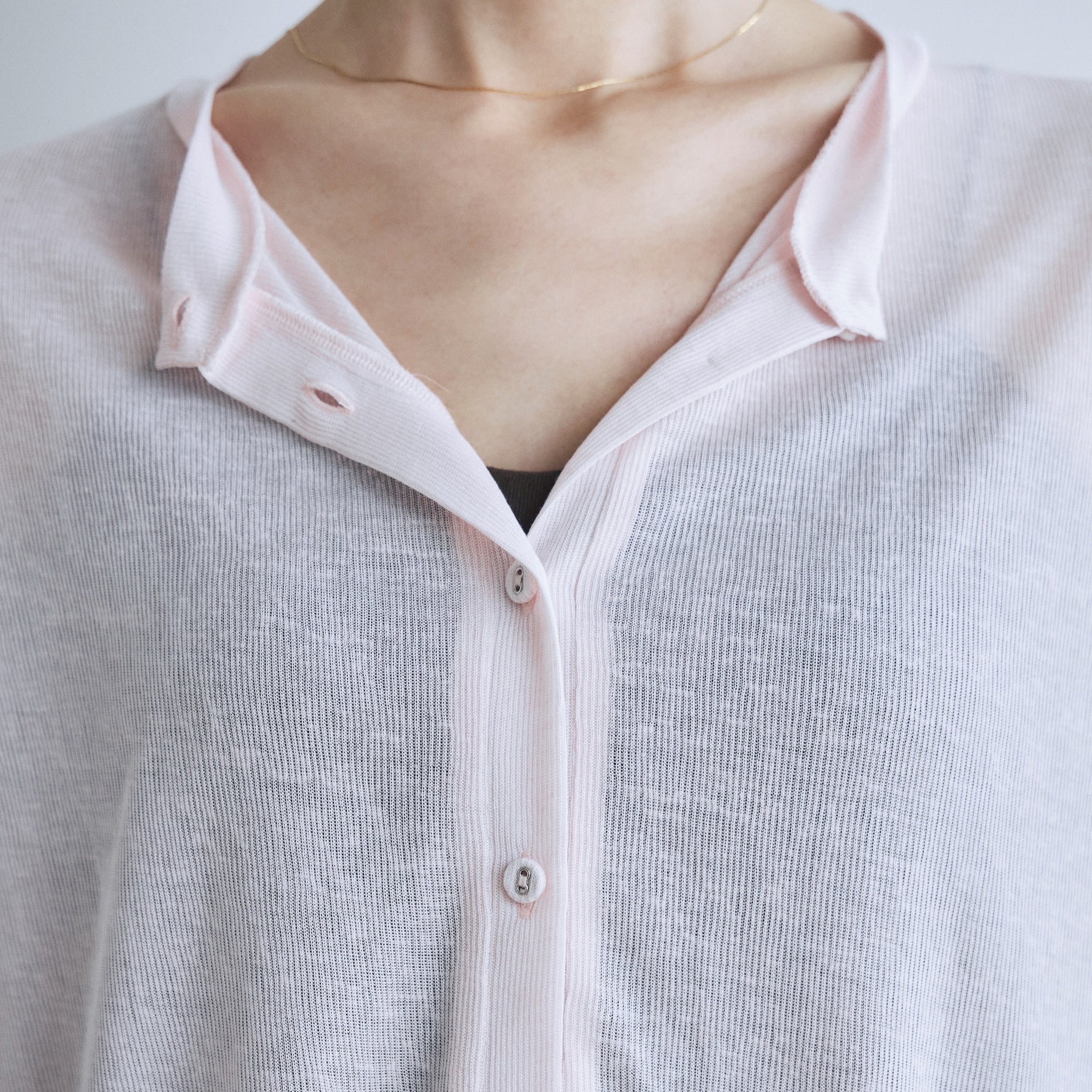 sheer cut cardigan