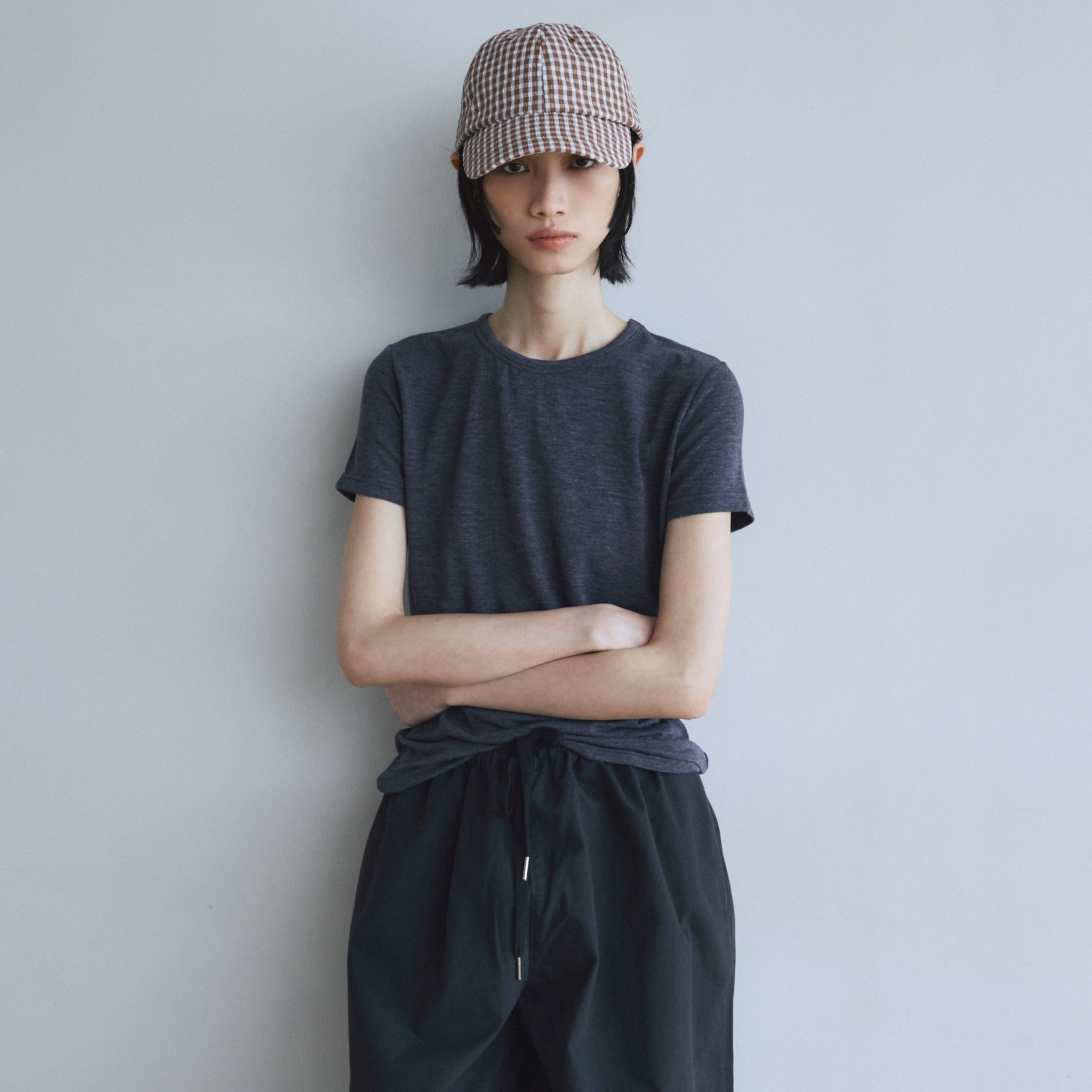 Fluffy smoothベーシックTシャツ