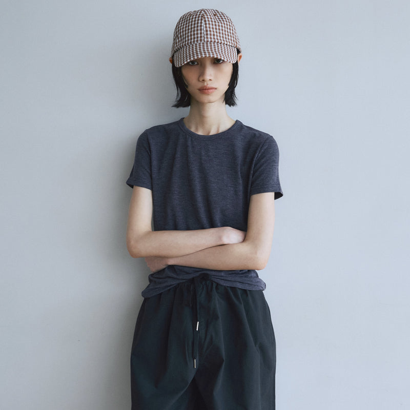 Fluffy smoothベーシックTシャツ