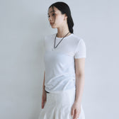 Fluffy smoothベーシックTシャツ