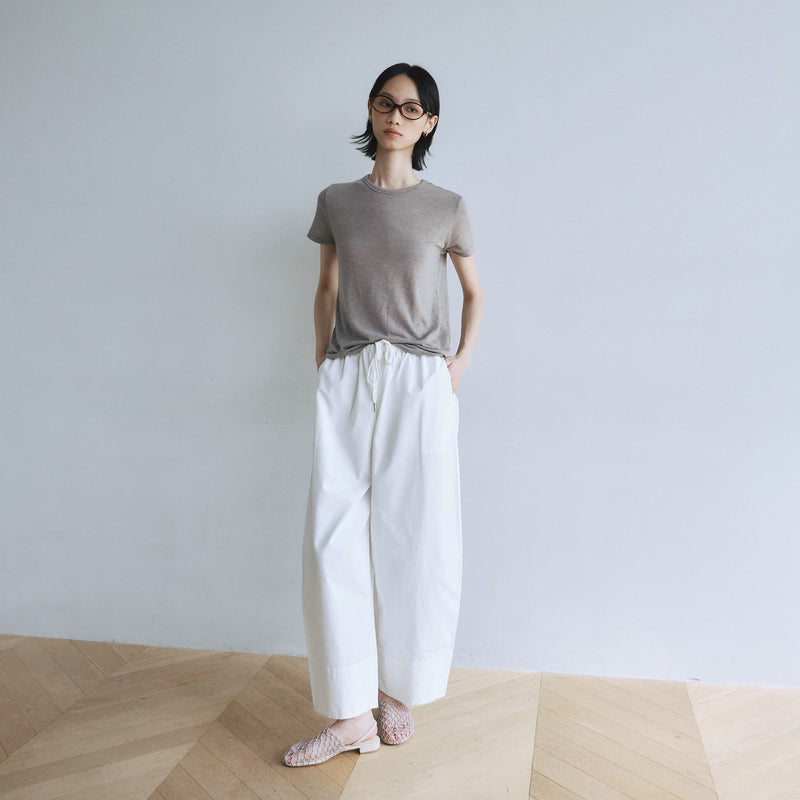 Fluffy smoothベーシックTシャツ