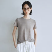 Fluffy smoothベーシックTシャツ