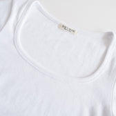 Old Cotton U-neck Top