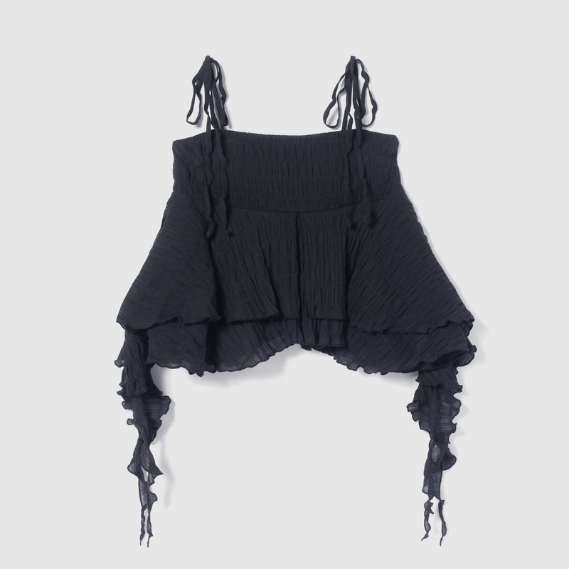 パッドin Hang Fin Frillキャミソール