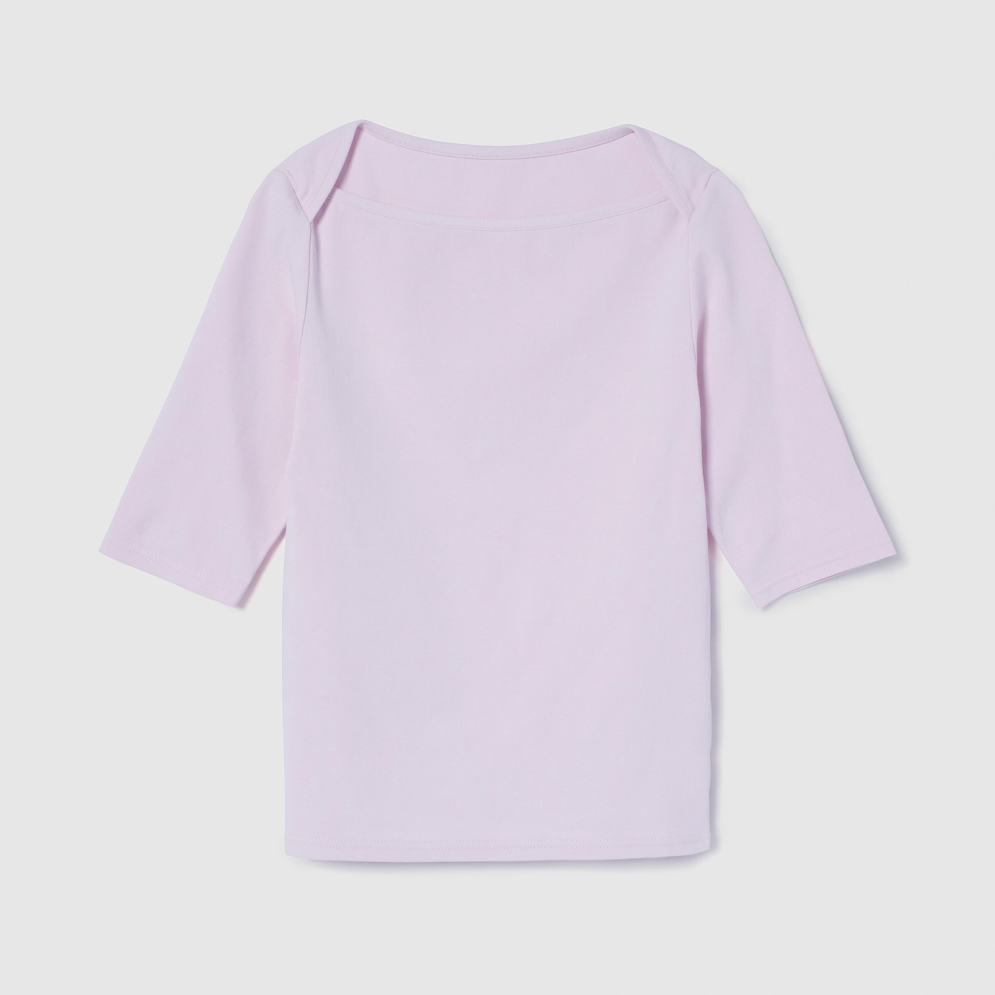 ボートネックラグランTシャツ